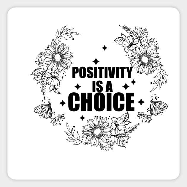 Positivty Sticker by Socity Shop